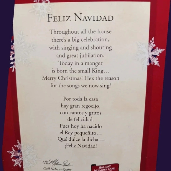 Hallmark 2003 feliz navidad tree ornament - Picture 7 of 9